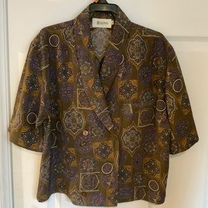 *Vintage* Double breasted top